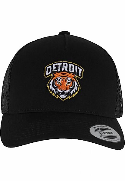 MisterTee Trucker Cap "MisterTee Detroit Tiger Head Patch 5-Panel Retro Tru günstig online kaufen