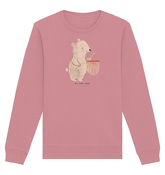 Mr. & Mrs. Panda Longpullover Bär Makramee Größe S - Canyon Pink - Geschenk günstig online kaufen
