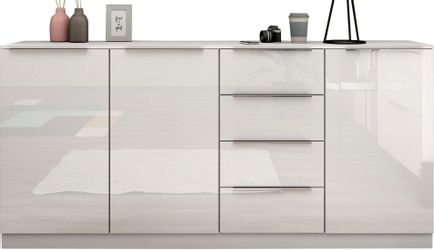 borchardt Möbel Highboard "Oliva" Breite ca. 200 cm günstig online kaufen