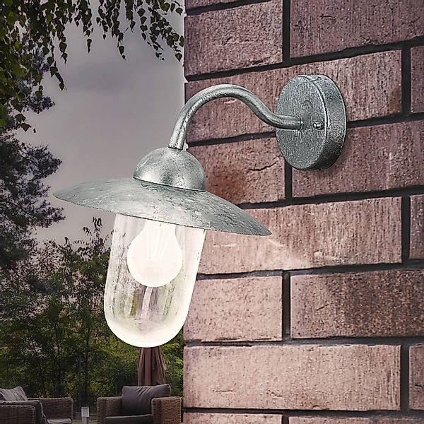 Außenwandleuchte Milton, verzinkt günstig online kaufen