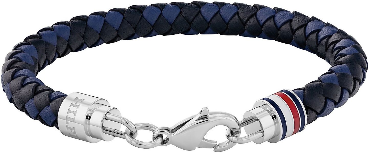 Tommy Hilfiger Lederarmband TYSON, mit Emaille günstig online kaufen