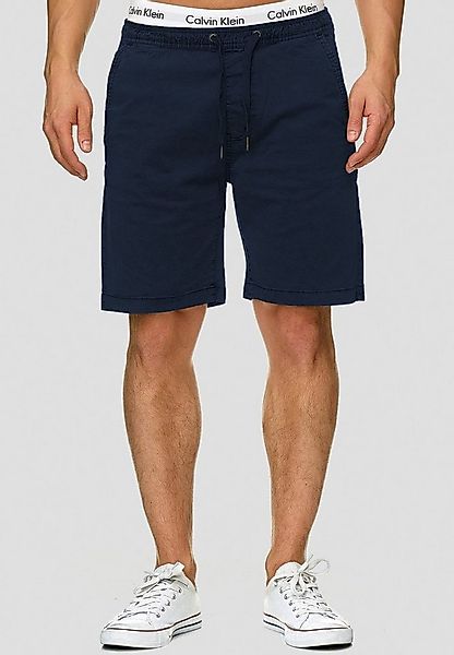 Indicode Chinoshorts Herren Kelowna Chino Shorts Herrenshorts mit elastisch günstig online kaufen