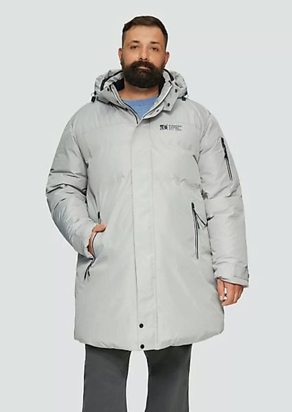 s.Oliver Outdoorjacke Wasserabweisender wattierter Parka mit Kontrast-Detai günstig online kaufen