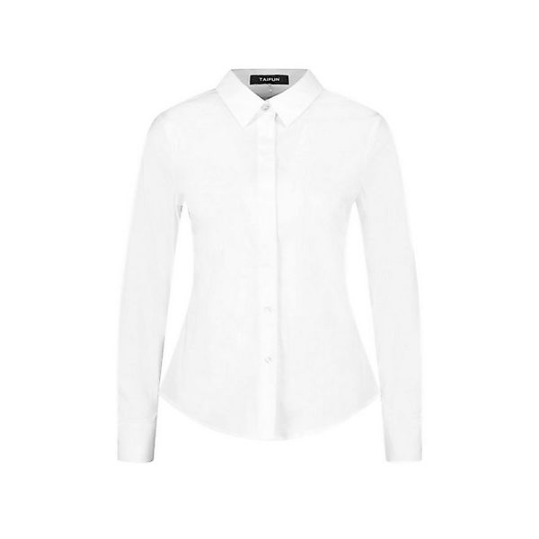 Taifun Langarmbluse Langarmbluse für Damen in weiß weiß regular fit (1-tlg) günstig online kaufen