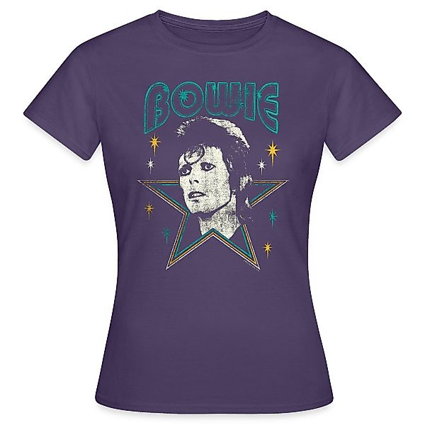Spreadshirt T-Shirt David Bowie Schriftzug Mit günstig online kaufen