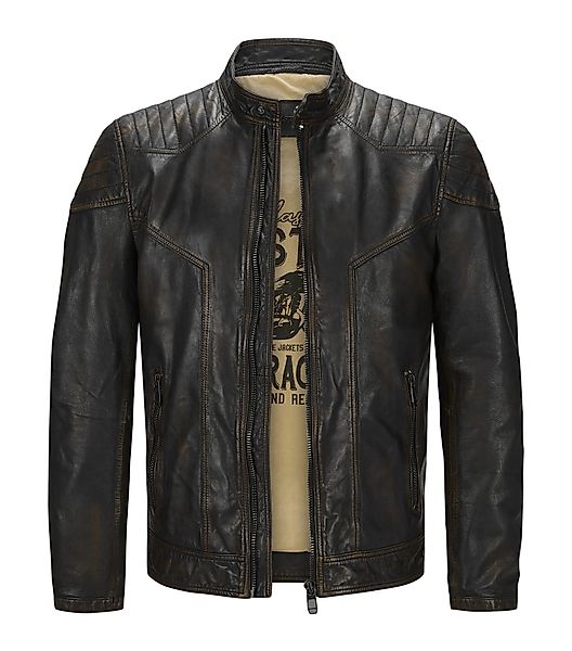 Milestone Lederjacke MSArlington handgewachste Bikerjacke aus günstig online kaufen