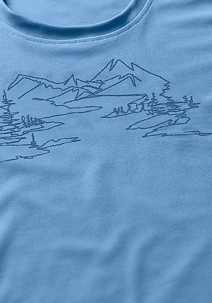 Maier Sports T-Shirt "Wilma Print" Damen Funktionsshirt, Freizeitshirt mit günstig online kaufen