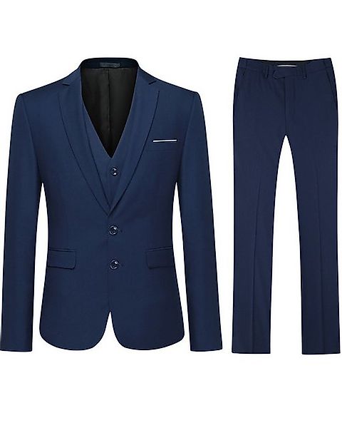 Allthemen Anzug (3 tlg) Herrenanzug Slim günstig online kaufen