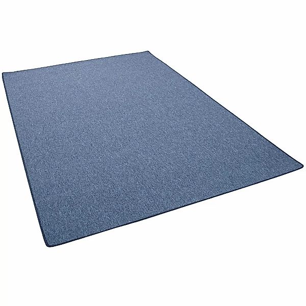 Snapstyle Feinschlingen Velour Teppich Strong Dunkelblau 160x240cm günstig online kaufen