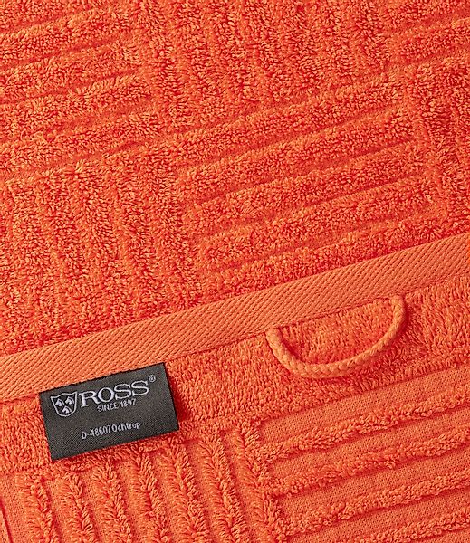 ROSS Handtücher CARRE, Frottier (Packung, 2-St), 100% Baumwolle, Rippenstru günstig online kaufen