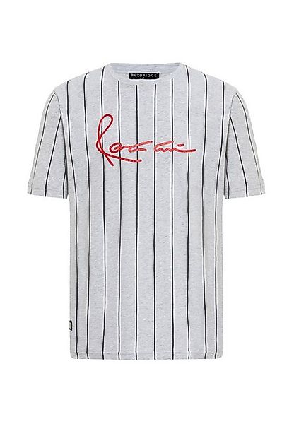 RedBridge T-Shirt gestreift mit Logo-Stickerei - Regular fit, Rundhals günstig online kaufen