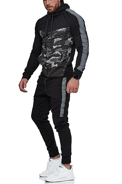 L.gonline Freizeitanzug Herren Jogging-ANZUG, mit Bündchen günstig online kaufen