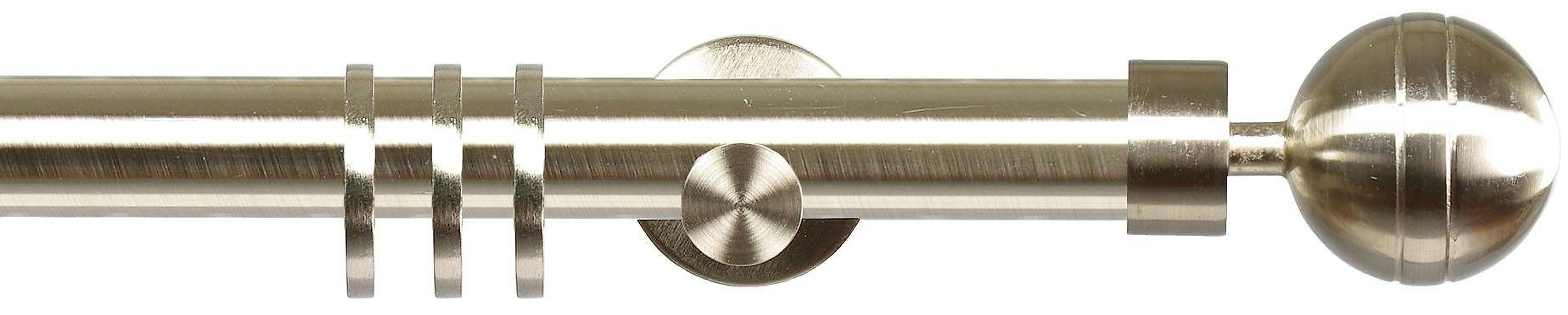 Liedeco Gardinenstange CELKUGEL01SG1L, Ø 25 mm, günstig online kaufen