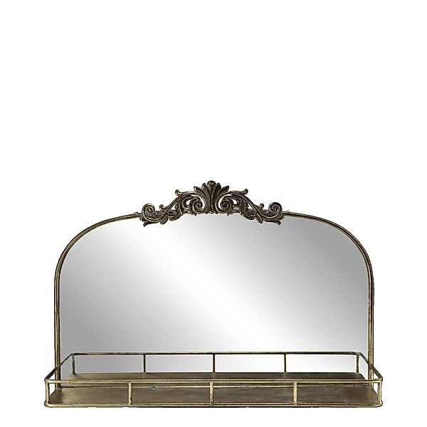 Vintagehaus Wandspiegel Vintage mit Ablage in günstig online kaufen