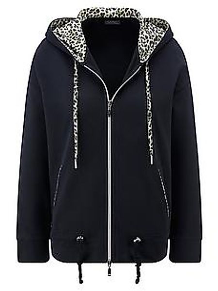 Kapuzen-Sweatjacke MYBC schwarz günstig online kaufen
