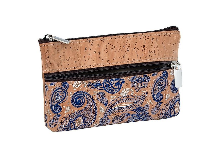 Simaru Mini Geldbörse ANCORA, Slim Wallet mit 2 Reißverschlussfächern für K günstig online kaufen