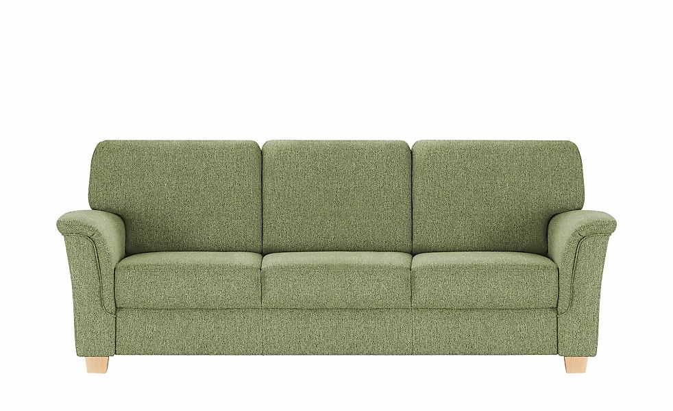 smart Sofa  Valencia ¦ grün ¦ Maße (cm): B: 224 H: 90 T: 93 Polstermöbel > günstig online kaufen