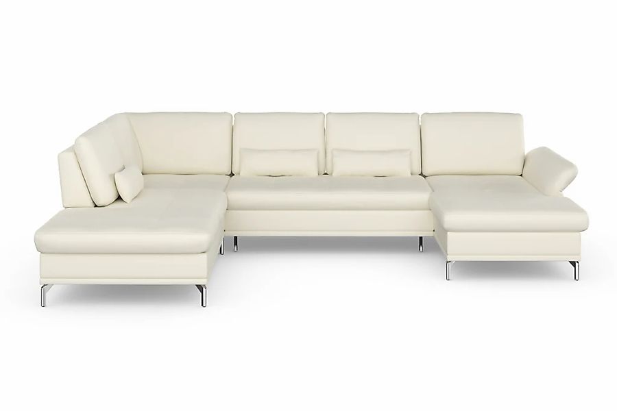 INOSIGN Wohnlandschaft "Palm Beach U-Form" Federkern, mit Sitztiefenverstel günstig online kaufen