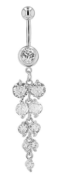 AKZENT Bauchnabelpiercing Uri Edelstahl silber günstig online kaufen