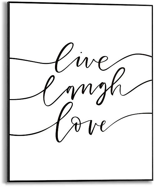 Reinders! Poster Live laugh love günstig online kaufen