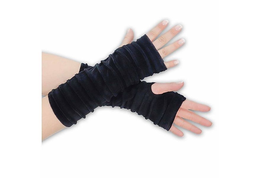 KUNST UND MAGIE Armstulpen Kunst und Magie Samt Armstulpen Stulpen Handwärm günstig online kaufen