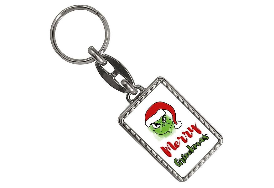 speecheese Schlüsselanhänger Merry Grinchmas Weihnachtsmuffel Schlüsselanhä günstig online kaufen