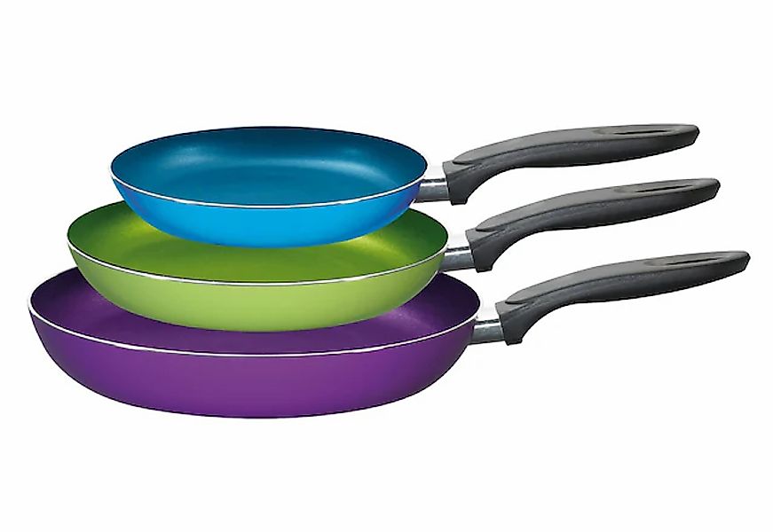 KING Pfannen-Set »Küchenstart«, Aluminium, (Set, 3 tlg., 1x Bratpfanne Ø 20 günstig online kaufen