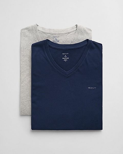 Gant Kurzarmshirt V-NECK T-SHIRT 2-PACK Mit V-Ausschnitt günstig online kaufen