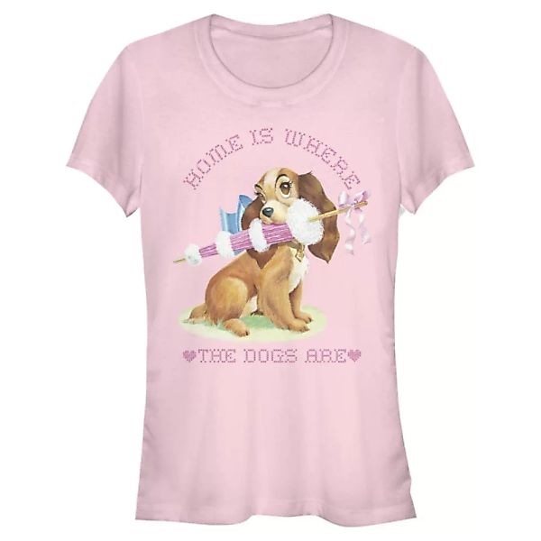 Disney Classics - Susi und Strolch - Lady Home Dog - Frauen T-Shirt günstig online kaufen