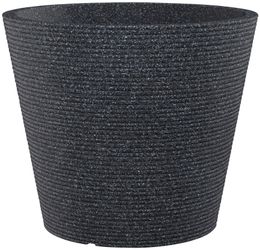 Scheurich Pflanzgefäß Coneo Ø 47 cm Schwarz Granit günstig online kaufen