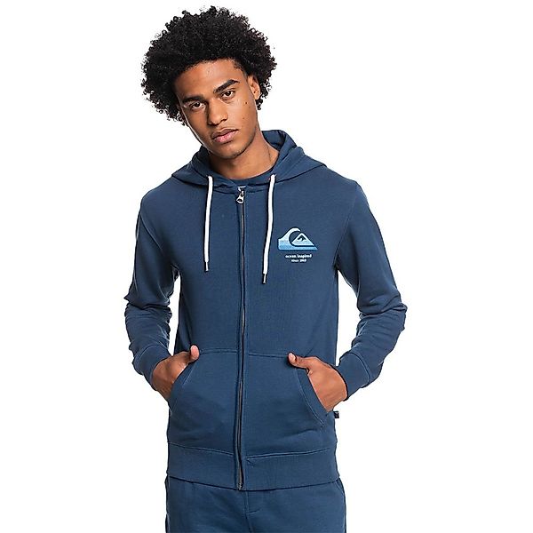Quiksilver Surf Sweatshirt Mit Reißverschluss S Insignia Blue günstig online kaufen