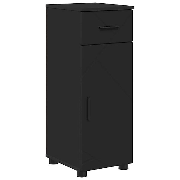 vidaXL Badezimmerspiegelschrank Badezimmer Schrank Schwarz 30 günstig online kaufen