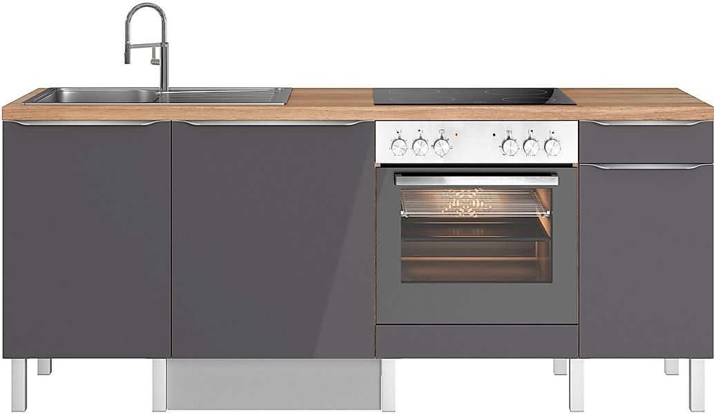 OPTIFIT Küche »Lilly2« Breite 210 cm, wahlweise mit E-Geräten günstig online kaufen