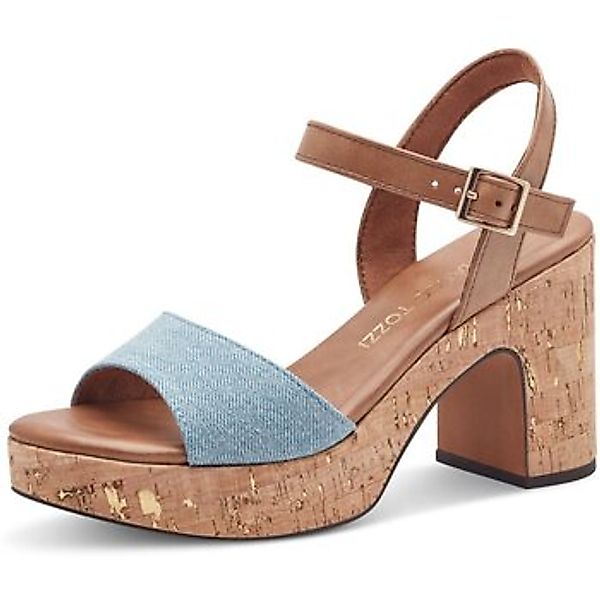 MARCO TOZZI Sandalette, Blockabsatz, Plateau, Riemchensandale mit verstellb günstig online kaufen