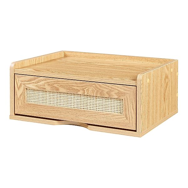 en.casa Wandregal, »Ljuredsø« mit Schublade 40x30x16,5 günstig online kaufen