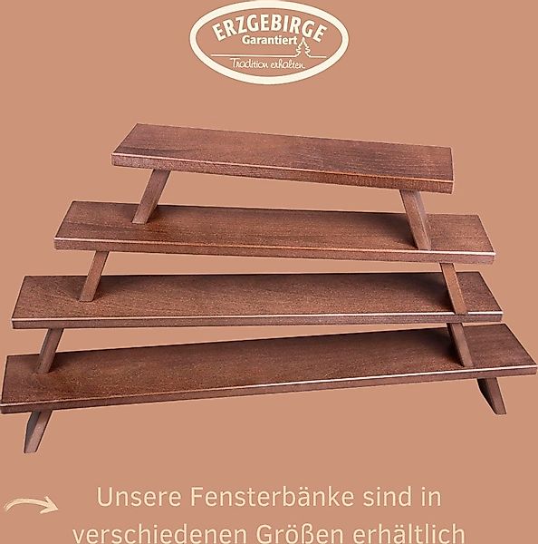 Weigla Schwibbogen-Fensterbank Weihnachtsdeko (1-tlg), aus Buchenholz, günstig online kaufen