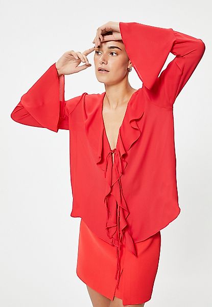 Koton Langarmshirt V-Kragen Langärmelig günstig online kaufen