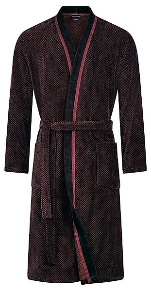Cawö Herrenbademantel 4839, Langform, Baumwolle, Kimonoform, günstig online kaufen