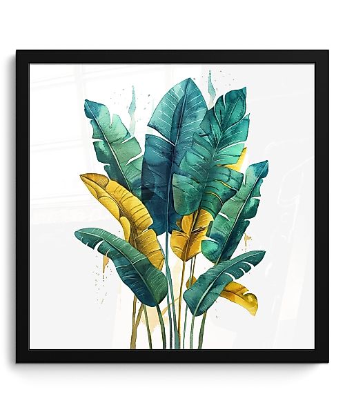 MuchoWow Poster Blätter - Grün - günstig online kaufen
