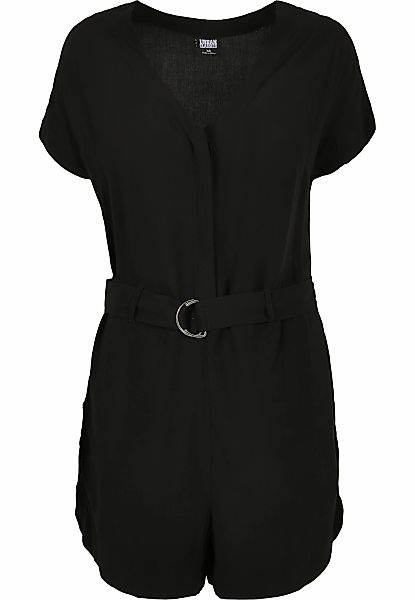 URBAN CLASSICS Jumpsuit "Urban Classics Damen Ladies Short Viscose Belt Jum günstig online kaufen