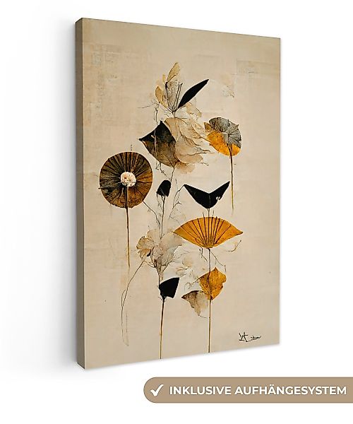 OneMillionCanvasses® Leinwandbild Blumen - Vintage - günstig online kaufen