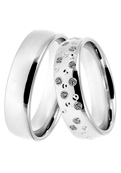 DOOSTI Trauring Schmuck Geschenk Silber 925 günstig online kaufen