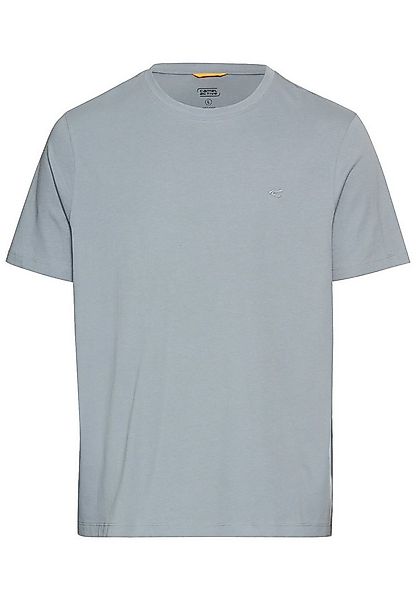 camel active T-Shirt mit Logo-Stickerei günstig online kaufen