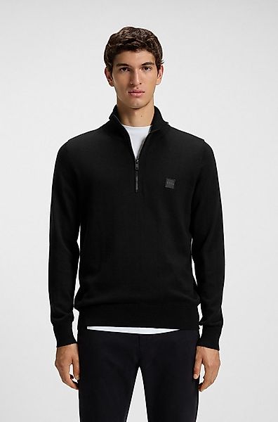 BOSS ORANGE Rollkragenpullover Kanobix mit Ton-in-Ton Logo günstig online kaufen