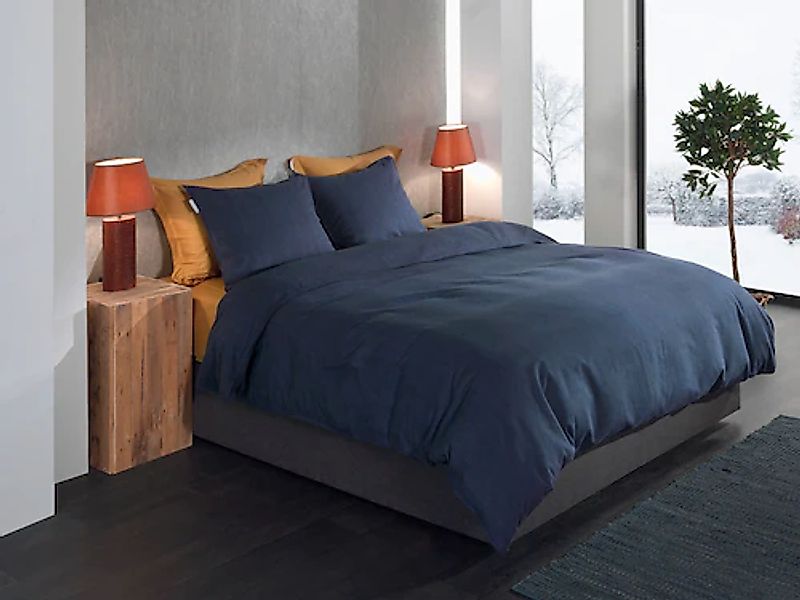 Heckett & Lane Bettwäsche »Spina« 2 Stk. tlg. Fischgrät Muster, 100% Baumwo günstig online kaufen