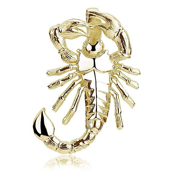 Materia Kettenanhänger Herren Skorpion Gold Sternzeichen günstig online kaufen