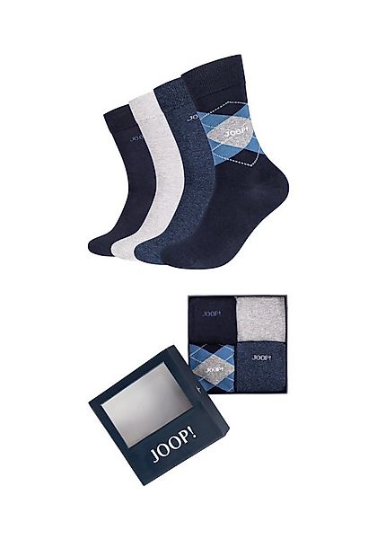 JOOP! Socken premium essentials (4-Paar, 4 Paar) mit elastischem Bund günstig online kaufen