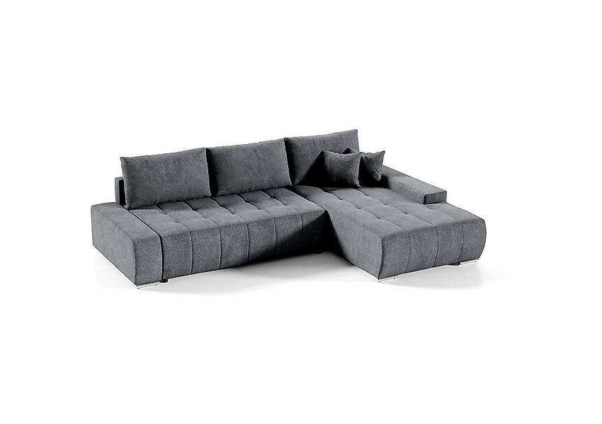 Beautysofa Ecksofa Draco L mit Schlaffunktion, in pflegeleichten Stoffen, B günstig online kaufen
