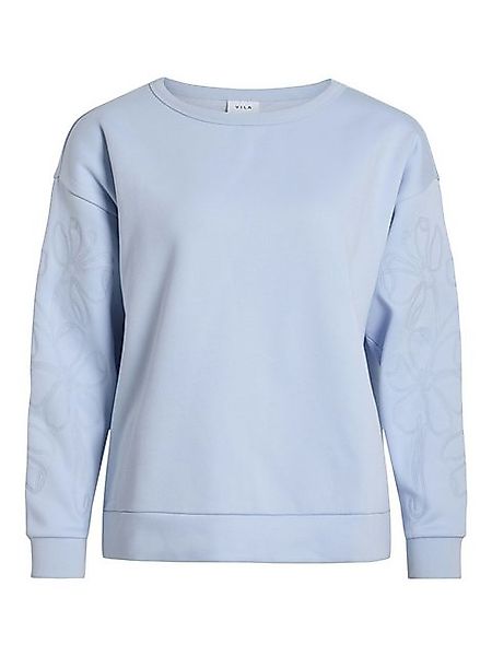 Vila Sweater VIMALDEA FLOWER EMB günstig online kaufen
