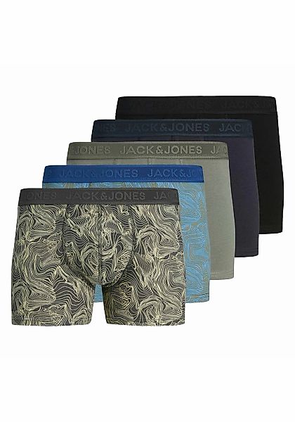 Jack & Jones Boxershorts "Boxershort JACCAMERON TRUNKS 5P 5er Pack" günstig online kaufen